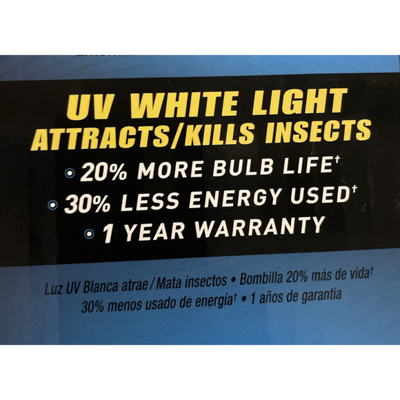 Black Flag Bug Zapper 2000 Volt Electronic Plug In Insect Killer BZ-20 NEW - Picture 4 of 7